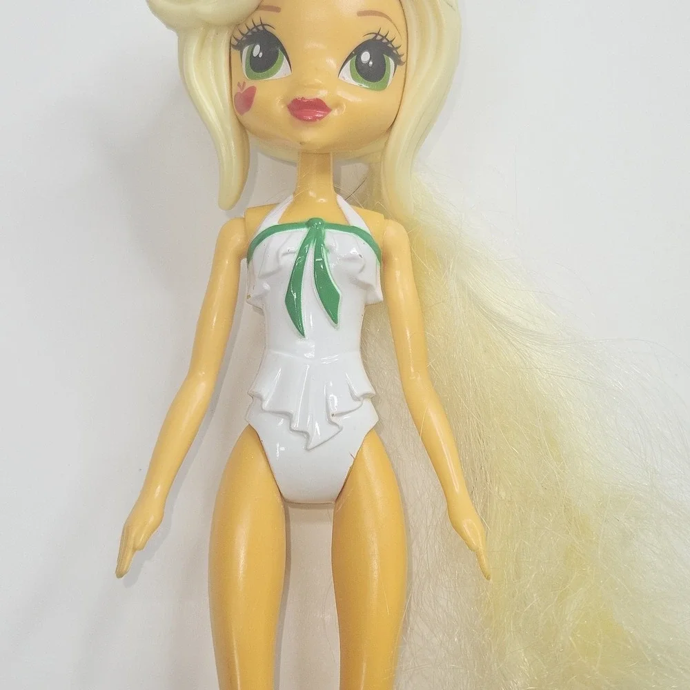 Hasbro My Little Pony Equestria Doll Blonde Hair 9 Inch Stella Horse Swimsuit